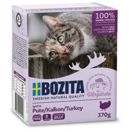 Bozita kassikonserv Turkey in Jelly 16x370g