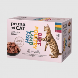 Prima Cat kassi einekotikeste valik tarrendis 12x85g