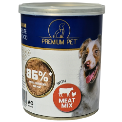 Premium Pet lihapasteet mix koeratoit 8x360g