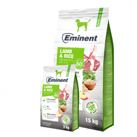 Eminent Lamb & Rice koeratoit 3kg