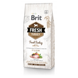 Brit FRESH koeratoit Turkey & Pea for Fit & Slim 2,5kg