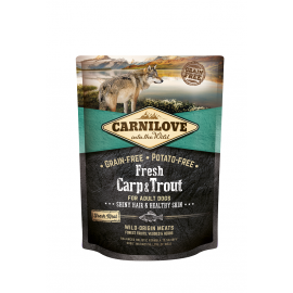 CARNILOVE Fresh Carp&Trout for Adult teraviljavaba koeratoit 12kg