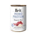 Brit Care Mono Protein Lamb & Rice konserv koertele 6x400g